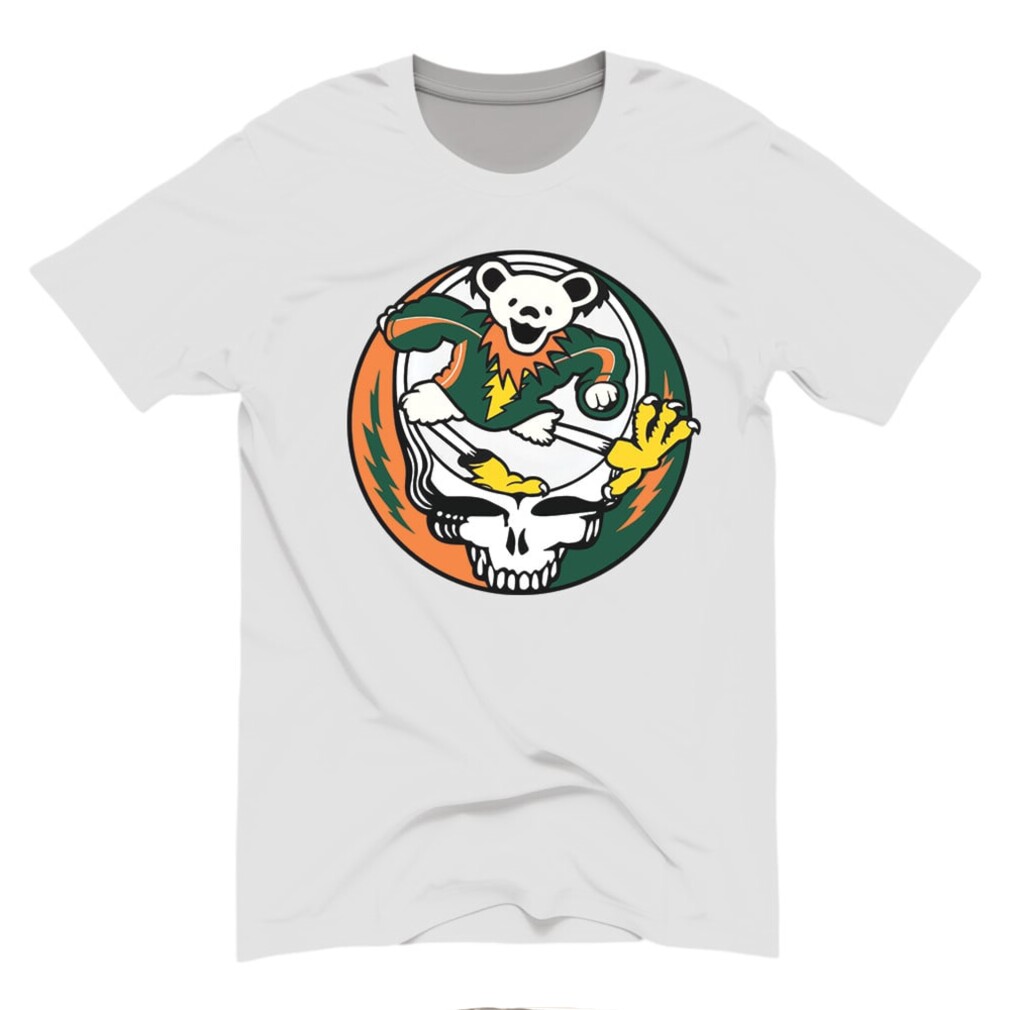 Steal Your Face Dancing Bear Skull Tie Dye Shirt Steal Your Face Dancing Bear Skull Tie Dye Shirt