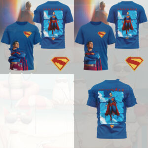 Superman Look Up Movie Superhero Graphic Shirt