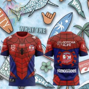 Sydney Roosters Spider Man Marvel Brand New Day Rugby Shirt.jfif
