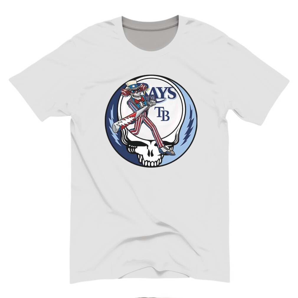 Tampa Bay Baseball Grateful Skull Uncle Sam Shirt Tampa Bay Baseball Grateful Skull Uncle Sam Shirt