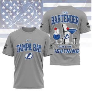 Tampa Bay Hockey Bartender Loves The Lightning Shirt