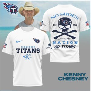 Tennessee Titans Skull Crossbones No Shoes Nation Shirt