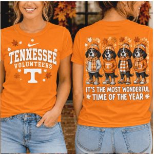 Tennessee Volunteers Smokey Dog Mascot Fall Season Shirt