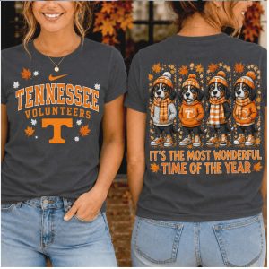 Tennessee Volunteers Smokey Dog Mascot Fall Season Shirt