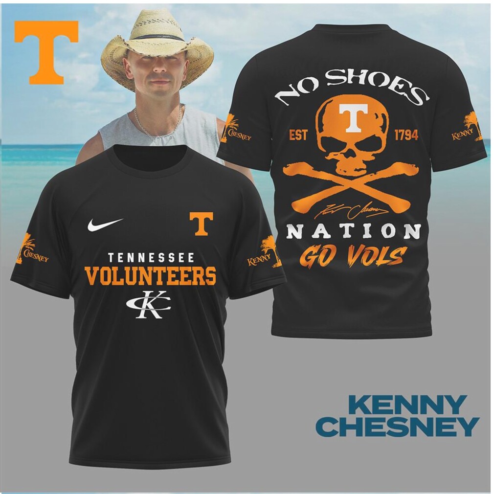 Tennessee Volunteers Vols Skull Crossbones Nation Shirt Tennessee Volunteers Vols Skull Crossbones Nation Shirt