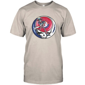Texas Baseball Grateful Skull Uncle Sam Shirt