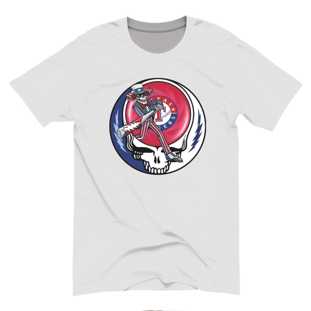 Texas Baseball Grateful Skull Uncle Sam Shirt Texas Baseball Grateful Skull Uncle Sam Shirt