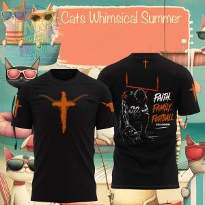 Texas Longhorns Football Cross Faith Family Shirts