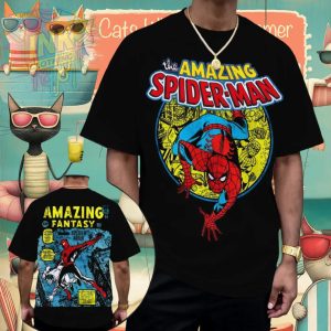 The Amazing Spider Man Retro Comic Shirt