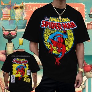 The Amazing Spider Man Vintage Comic Book Shirt