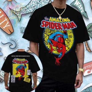 The Amazing Spider Man Vintage Pop Art Comic Cover Shirt.jfif