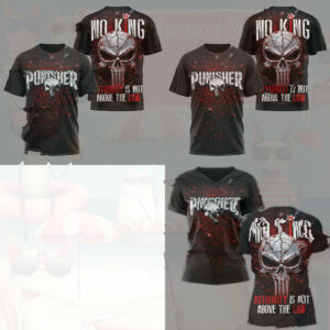 The Punisher Anti Hero Comic Vigilante Action Shirt