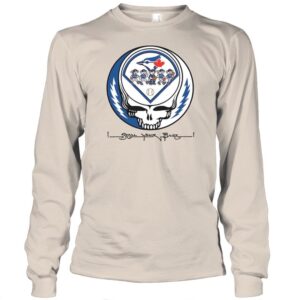 Toronto Baseball Blue Bird Skeleton Steal Your Base Retro Shirt