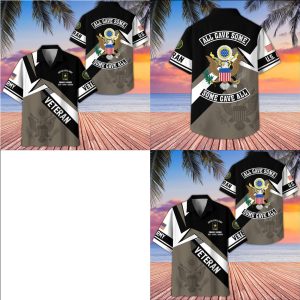 US Army Veteran All Gave Some Some Gave All Patriotic Shirt