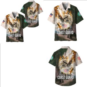 US Coast Guard Angel Cross Patriotic Shirt