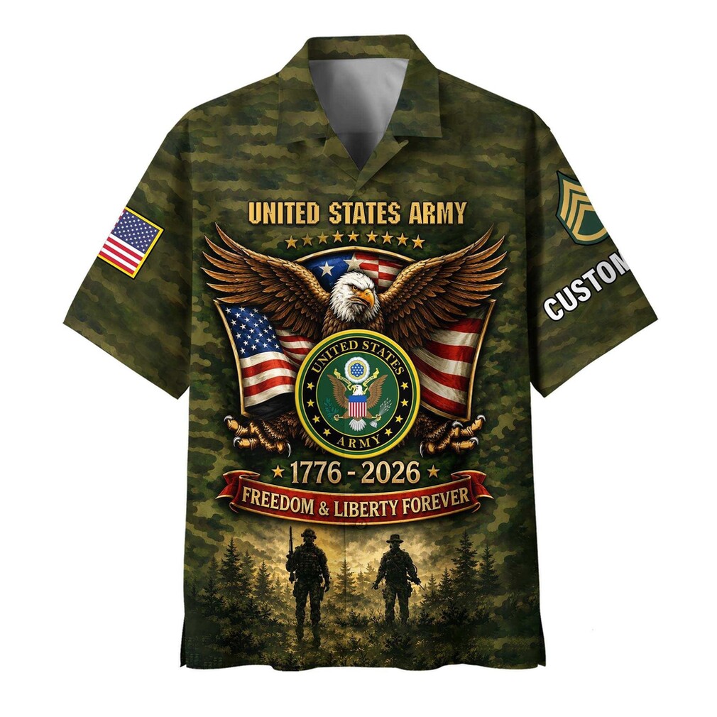 United States Army Eagle Patriotic Military Camo Shirt United States Army Eagle Patriotic Military Camo Shirt