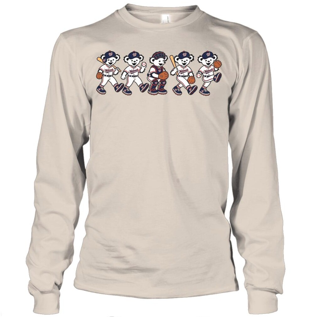 Washington Baseball Marching Bears Retro Game Day Graphic Shirt Washington Baseball Marching Bears Retro Game Day Graphic Shirt