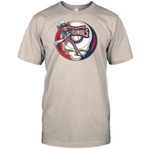 Washington Baseball Uncle Sam Skeleton Sports Shirt