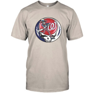 Washington Nationals Skeleton Baseball Vintage Shirt