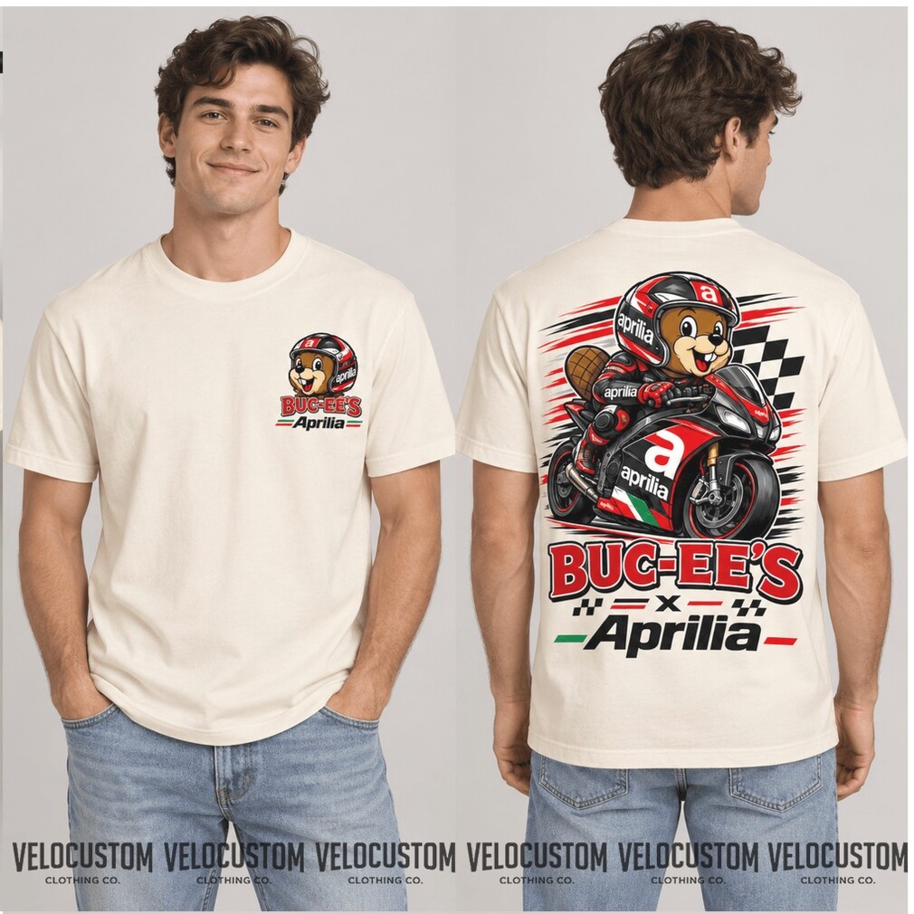 Aprilia Motorcycle Beaver Mascot Racing Speed Shirt Aprilia Motorcycle Beaver Mascot Racing Speed Shirt