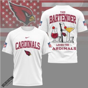 Arizona Cardinals Bartender Loves Cardinals Shirt