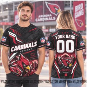 Arizona Cardinals Mascot Desert Custom Name Football Shirt