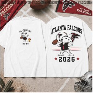 Atlanta Falcons Snoopy Football 2026 Shirt