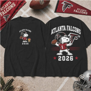 Atlanta Falcons Snoopy Football 2026 Shirt