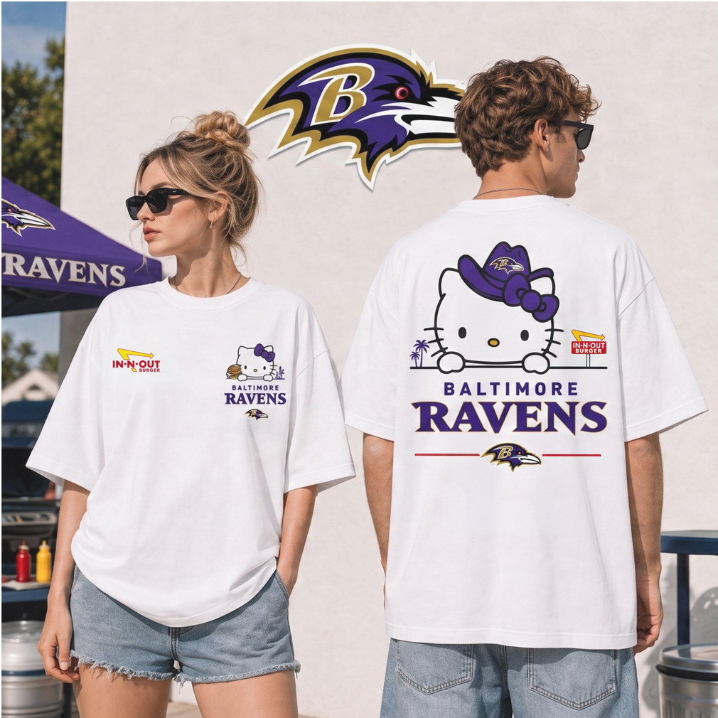 Baltimore Ravens Cute Cat Cowboy Hat Football Shirt Baltimore Ravens Cute Cat Cowboy Hat Football Shirt