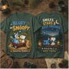 Bluey And Snoopy Camping Friends Nature Shirt Bluey And Snoopy Camping Friends Nature Shirt