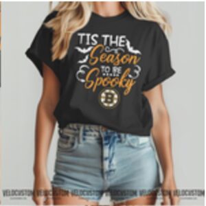 Boston Bruins Hockey Pumpkin Spooky Season Shirt