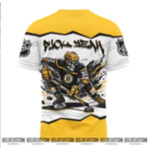 Boston Bruins Skeleton Hockey Puck Yeah Shirt