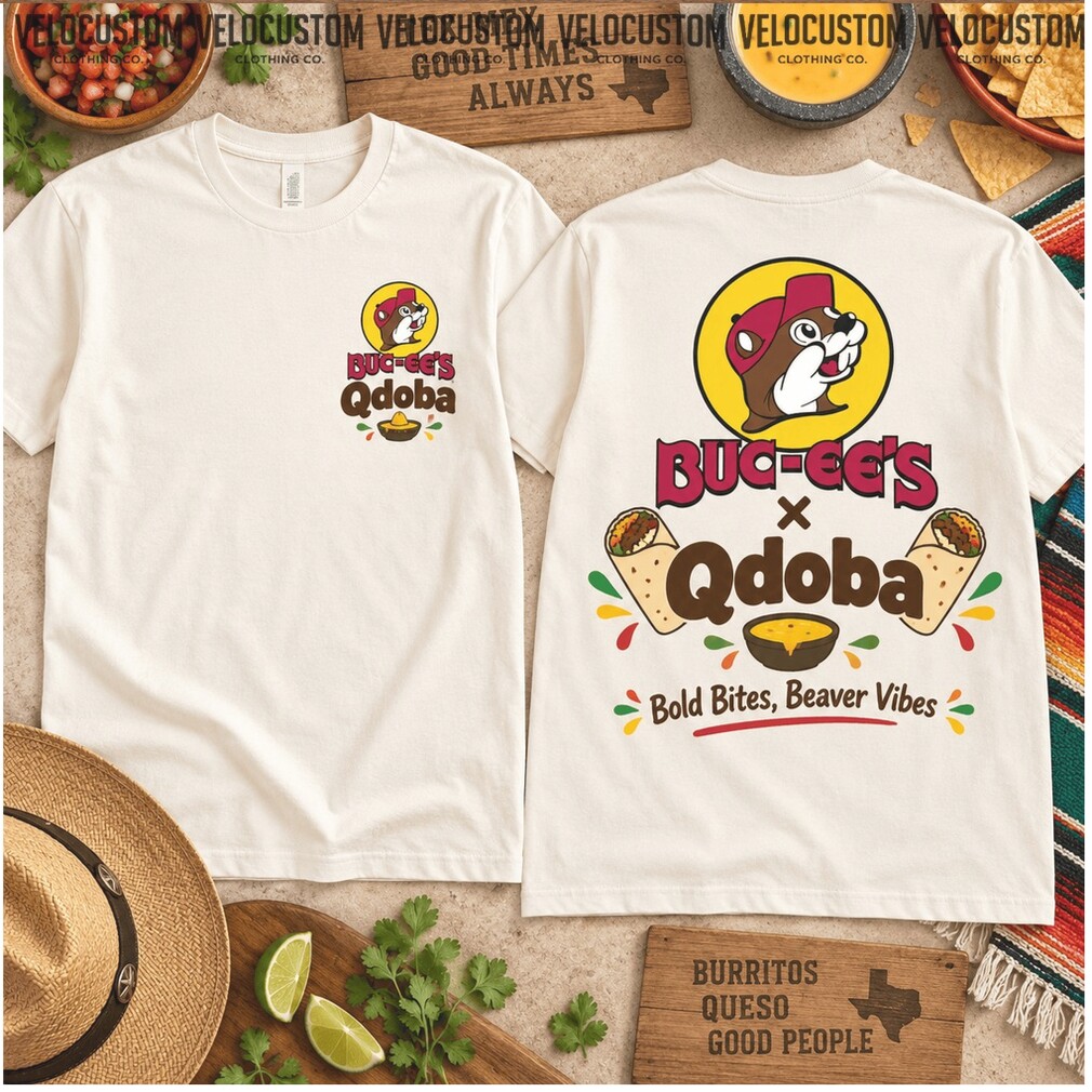 Buc Ee’s And Quiznos Sandwich Fast Food Graphic Shirt Buc Ee’s And Quiznos Sandwich Fast Food Graphic Shirt