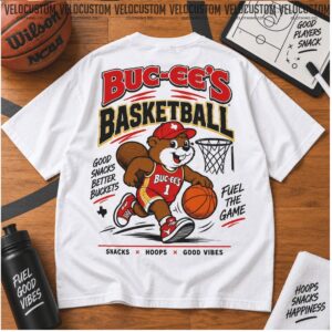 Buc Ee's Basketball Beaver Sports Fan Shirt