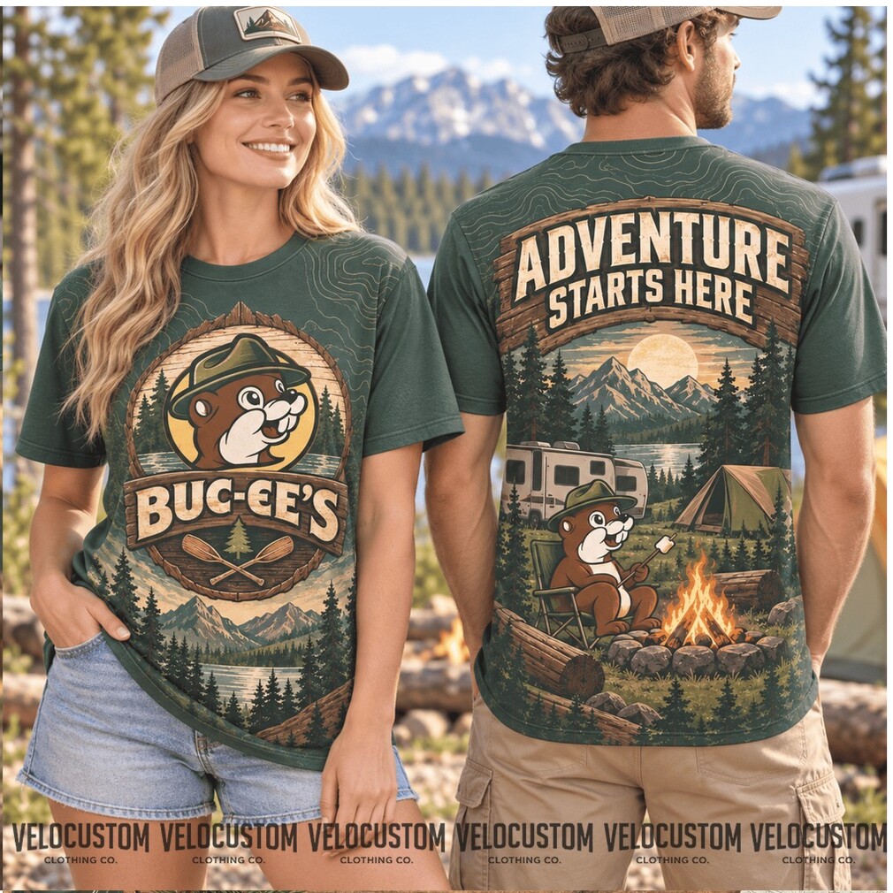 Buc Ees Beaver Camping Adventure Starts Here Forest Shirt Buc Ees Beaver Camping Adventure Starts Here Forest Shirt