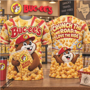Buc Ees Beaver Nuggets Crunch The Road Love The Ride Shirt