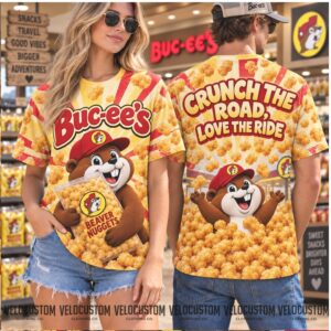 Buc Ees Beaver Nuggets Crunch The Road Love The Ride Shirt
