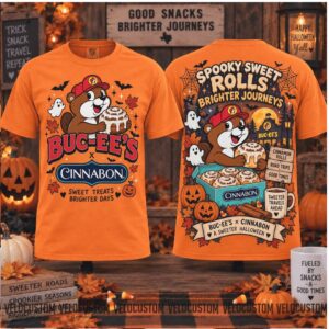Buc Ees Beaver Skittles Trick Or Treat Halloween Shirt