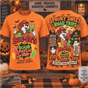 Buc Ees Beaver Sour Patch Kids Road Trip Halloween Shirt