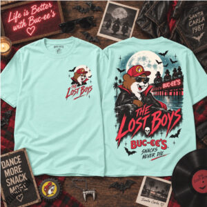 Buc Ee's Beaver The Lost Boys Halloween Spooky Vampire Shirt