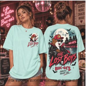 Buc Ee's Beaver The Lost Boys Halloween Spooky Vampire Shirt