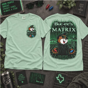 Buc Ee's Beaver The Matrix Sci Fi Cyber Hacker Shirt