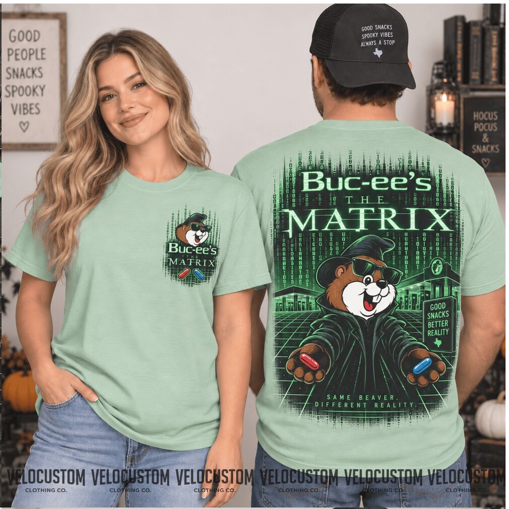 Buc Ee’s Beaver The Matrix Sci Fi Cyber Hacker Shirt Buc Ee’s Beaver The Matrix Sci Fi Cyber Hacker Shirt
