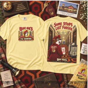 Buc Ee's Beaver The Shining Hotel Horror Movie Shirt