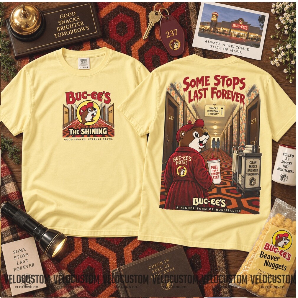 Buc Ee’s Beaver The Shining Hotel Horror Movie Shirt Buc Ee’s Beaver The Shining Hotel Horror Movie Shirt