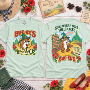 Buc Ee's Beaver Wizard of Oz Yellow Brick Road Shirt