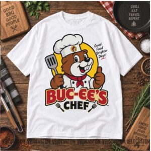 Buc Ee's Chef BBQ Grill Master Cookin Good Times Shirt