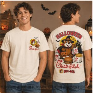 Buc Ee's Chick Fil A Halloween Pumpkin Beaver Shirt