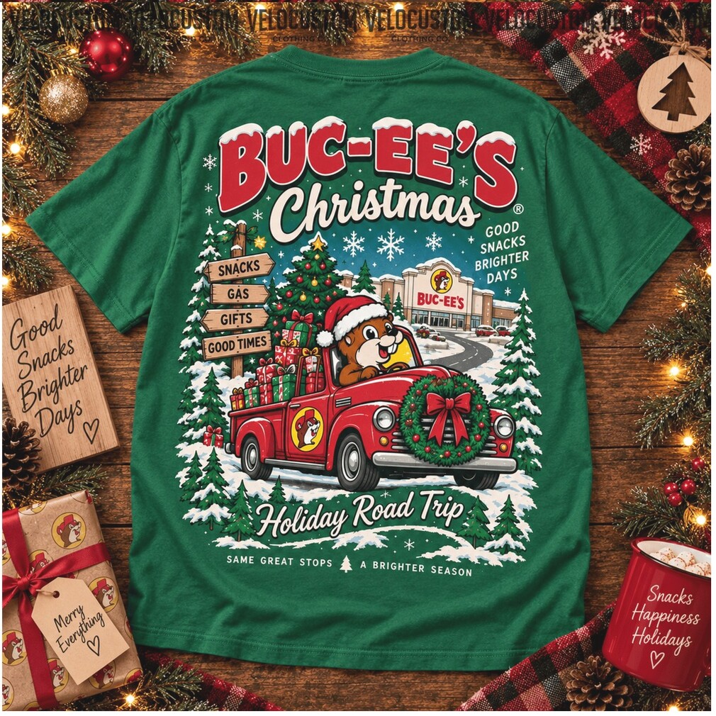 Buc Ee’s Christmas Holiday Road Trip Santa Beaver Shirt Buc Ee’s Christmas Holiday Road Trip Santa Beaver Shirt