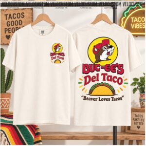 Buc Ee's Del Taco Crossbreed Mexican Food Fast Food Shirt